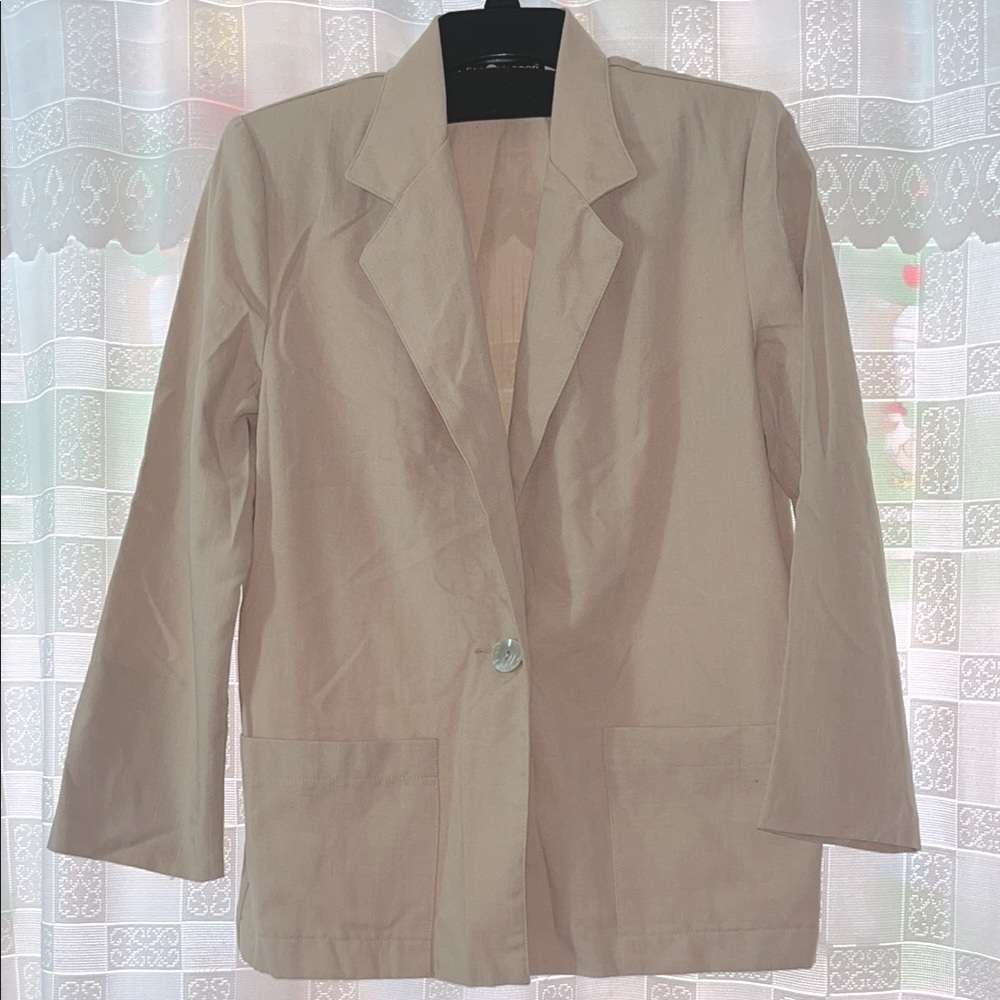Women's Sag Harbor Beige Blazer